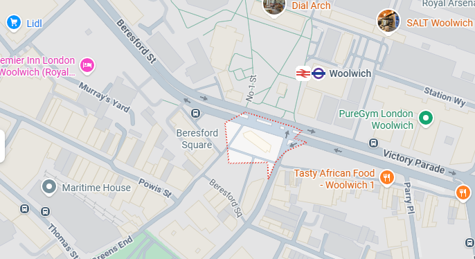 Map location
